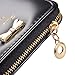 Leiwo Women's Short Leather With Bow Wallet Handbag Card Holder Purse