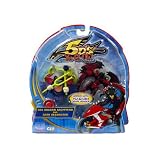 YuGiOh 5D's Playmates 2.5 Inch Mini Figure 2-Pack Red Dragon Archfiend and Dark Resonator