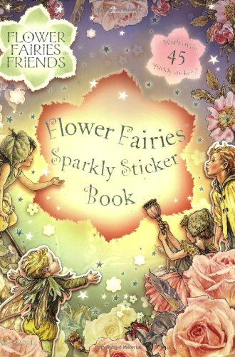 flower fairies sparkly sticker book  more detail click!