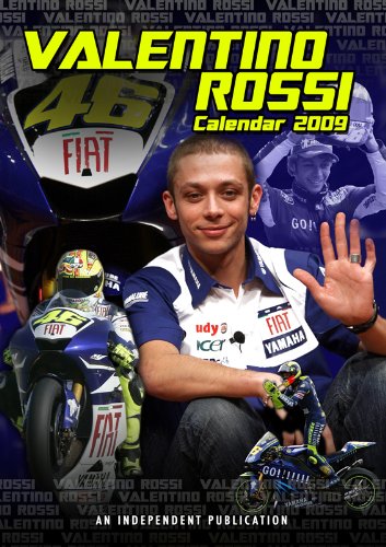 Childrens Toyshop  Electronics : 2009 Motorcycle Calendars: Valentino Rossi 2009 Calendar - 2009 Calendar - 29.7 x 42 cm