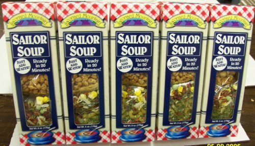 Sailor Soup (Navy Bean) - 5 Boxes by Leonard Mountain