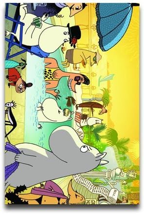Moomins Custom Bedroom Decoration Photo Poster Prints Wall Sticker Size 20X30