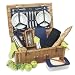Outdoor Living : Casual English Picnic Basket For Four (Gazebo)