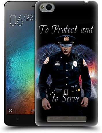 Official Jason Bullard To Protect And To Serve Law Enforcement Hard Back Case for Xiaomi Redmi 3