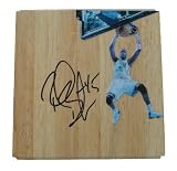 Rasual Butler Autographed New Orleans Hornets Photo Floorboard, Proof Photo of Rasual Signing for Us.