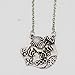 Allison Argent Wolf Family Necklace