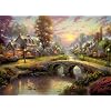 Gibsons Puzzle - Sunset on Lamplight Lane (1000 pieces)