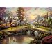 Gibsons Puzzle - Sunset on Lamplight Lane (1000 pieces)