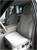 OEM Grey SEATCOVERS - Ford Ranger 1998 - 2002 Front 60/40 Split w/ High Back Buckets & Arm (1 Pair - fits 1998, 1999, 2000, 2001, 2002 models)