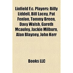Linfield F.C. Players: Billy Liddell, Bill Lacey, Pat Fenlon, Tommy Breen, Davy Walsh, Gareth McAuley, Jackie Milburn, Alan Blayney, John Ker