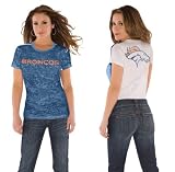 Denver Broncos Women's Superfan Burnout Tee from Touch by Alyssa Milano
