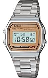 Casio #A158WEA-9 Men's Metal Band Classic Digital Bracelet Watch