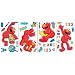 Sesame Street Time to Learn Self-Stick Room Applique