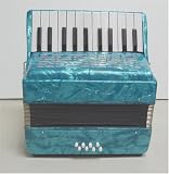 Crystalcello AD200BL 22 Key 8 Bass Piano Accordion with Carrying Bag