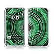 Circulitis Black Design Protective Skin Decal Sticker for Apple iPhone (2G)1st Generation