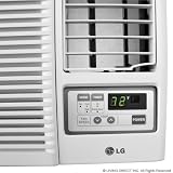 LG Heat / Cool Window Air Conditioner with Remote - 7000 BTU