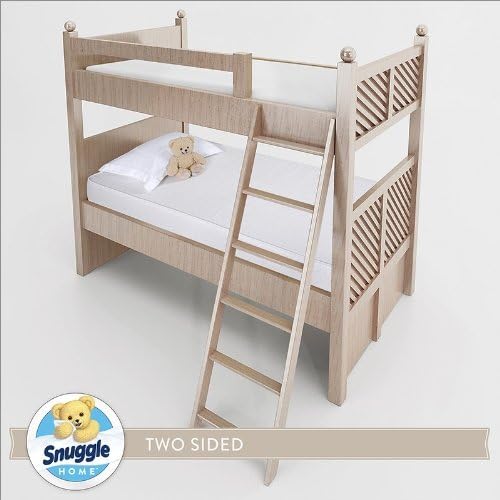 Snuggle Home 6 Inch Foam Two Sided Bunk Bed Mattress TWIN