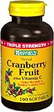 Good'N Natural - Cranberry Fruit plus Vitamin C, 100 Softgels