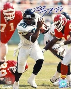 Fred Taylor Jacksonville Jaguars Signed 8x10 Photo COA