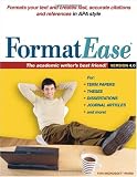FormatEase, Version 4.0: Paper and Reference Formatting Software (Formatease: Paper & Reference Formatting Software)