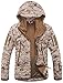 CAMO COLL Men's Outerwear Camouflage Hoodie Military Jacket