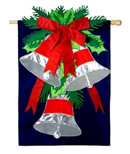 Garden Flag Silver Bells