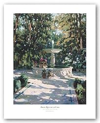 La Fuente de la Doncella by Angel Ruiz de la Casa 24"x30" Art Print Poster