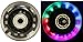 LED Inline Wheels 64mm 82a Skate Rollerblade Ripstik Luggage Light UP 2-Pack w/ Bearings