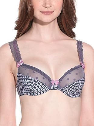 Passionata Sujetador con Aros First Love (Azul / Rosa)