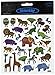 Tattoo King Multi-Colored Stickers-Jungle Animals