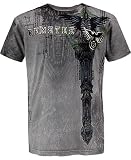 Remetee Bone Crest T-Shirt Grey