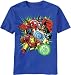 Search : Marvel Boys 2-7 Team Green T-Shirt