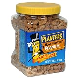 Planters Dry Roasted Honey Peanuts, 34.5-Ounce Units (Pack of 6)