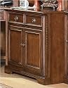 Hooker Furniture 281-10-418 Brookhaven Right Printer Cabinet in Medium Clear Cherry