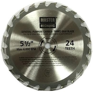 Jinding Group 180077 Circular Saw Blade, 5.5-In., 24-Teeth - Quantity 5