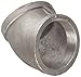 Anvil 8700126306, Malleable Iron Pipe Fitting, 45 Degree Elbow, 1-1/4