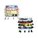Zumba Fitness Stellar Bell Bracelets (8-Pack), Multi, One Size