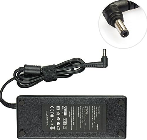Cobiter 19V 6.3A AC Power Adapter Charger For Asus GL551JM G550JK GL551JW GL771JM GL752VW N550JV N550JK N56JR N56JN; ASUS ROG GL752VW GL552VW, Toshiba Satellite U500 U500-ST5302 U500-ST6321