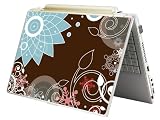 51jkN1T4 AL. SL160  Bundle Monster Laptop Notebook Skin Sticker Cover Art Decal   12 14 15 17   Fit HP Dell Asus Compaq   Snow Flakes