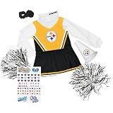 Pittsburgh Steelers NFL Girls Cheerleader Gift Set