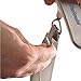 Stainless Steel Digital Luggage Scale with 110 lb / 50 kg Capacity - Travel Size, Handheld, Portable, Easy to Use with LCD Display to Weigh Luggage to Avoid Excess Airline Baggage Fees! Great Accuracy and Precision. Bonus Luggage Tag! Lifetime Worldwide Warranty.