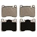 Wagner Brake ThermoQuiet MX1121 Semi-Metallic Disc Brake Pad Set