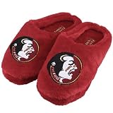 Florida State Seminoles (FSU) Garnet Ladies Fuzzy Slippers