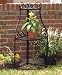 Panacea Products Forged Corner Plant Stand, Black