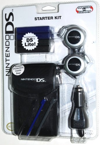 Nintendo DS Starter Kit-Black Leatherette