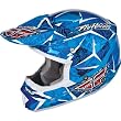 Fly Racing Trophy II Youth MotoX Motorcycle Helmet - Blue/White