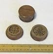 2" Sheesham (India Rosewood) Herb, Spice, Tobacco Grinder