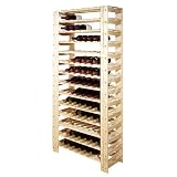 The Wine Enthusiast Swedish Wine Rack - Wood