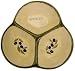 Ceramic Provence Plate 3 part divided tidbit appetizers dish Aperitif