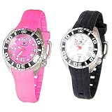 Freestyle Womens Black Tip Shark MID Water Proof Watch 76201 and 76217 Black and Pink... by Freestyle